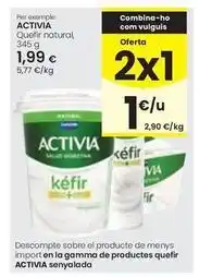 Caprabo Danone - activia oferta