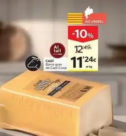 Caprabo Cadí - barra gran de cadi coop oferta