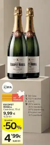 Caprabo Brut - escofet oferta