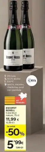 Caprabo Brut - escopet oferta