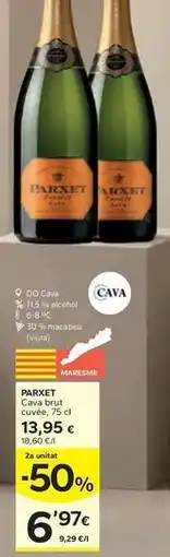 Caprabo Parxet - cava brut oferta