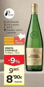 Caprabo Ermita d'espiells oferta