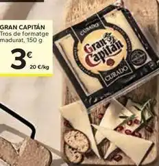 Caprabo Gran capitán - ros de formatge havarti oferta