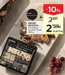 Caprabo Eroski - formatge dop oferta