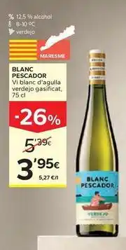 Caprabo Blanc de blancs - blanc pescador oferta