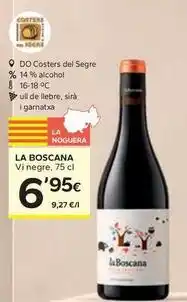 Caprabo Segre - la boscana oferta
