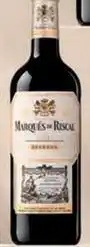 Caprabo Marqués de riscal - vi negre reserva oferta