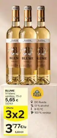 Caprabo Blume - vi blanc verdejo oferta