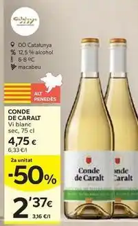 Caprabo Caralt - conde de oferta