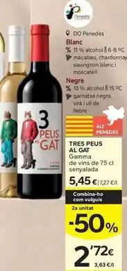 Caprabo Trens peus al gat oferta