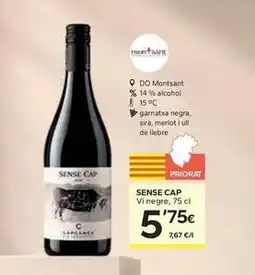 Caprabo Vi negre oferta