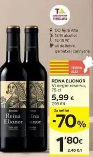 Caprabo Terra - reina elionor oferta