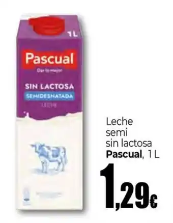 Pascual leche semi sin lactosa