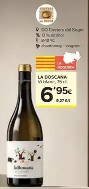 Caprabo La boscana - vi blanc oferta