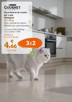 TiendAnimal Gourmet - assortiment de snacks per a gat oferta