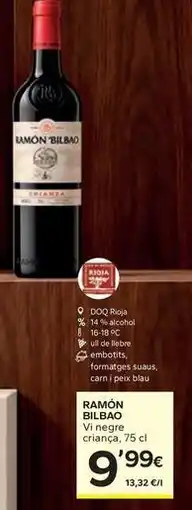 Caprabo Ramón bilbao - vino blanco oferta