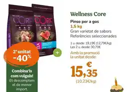 TiendAnimal Wellness - pinso per a gos oferta
