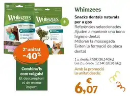 TiendAnimal Free - snacks dentals naturals per a gos oferta