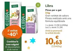 TiendAnimal Libra - pinso per a gat oferta