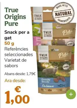 TiendAnimal Origins - snack per a gat oferta