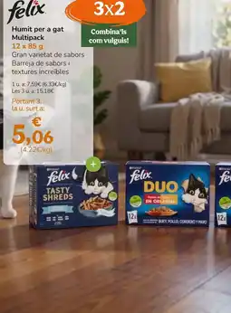 TiendAnimal Felix - humit per gat multipack oferta