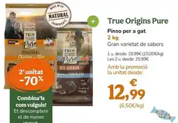 TiendAnimal Origins - pure pinso per a gat oferta
