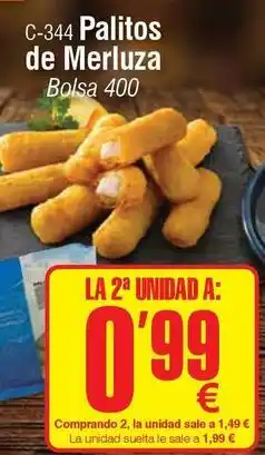 Abordo Palitos de merluza oferta
