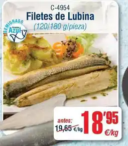 Abordo Filetes de lubina oferta