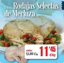 Abordo Rodajas selectas de merluza oferta