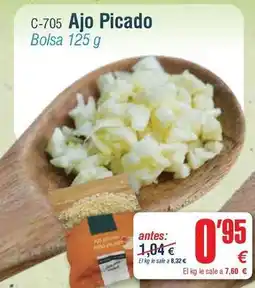 Abordo Ajo picado oferta