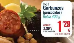 Abordo Garbanzos oferta