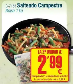 Abordo Salteado campestre oferta