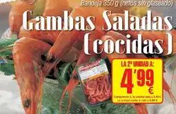 Abordo Gambas saladas ecocidas oferta