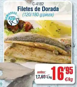 Abordo Dorada - filetes de dorada oferta