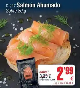 Abordo Salmon ahumado oferta