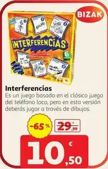 Alcampo Bizak - interferencias oferta