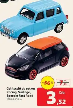 Alcampo Racing - col-leció de cotxes , vintage, speed o fast road oferta
