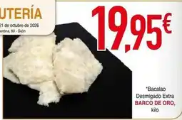 Masymas Barco - bacalao desmigado extra oferta