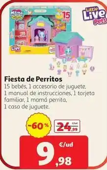 Alcampo Lupilu - fiesta de perritos oferta