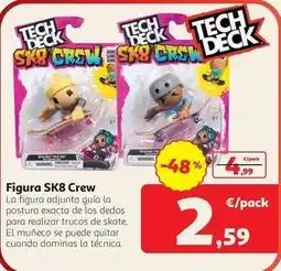 Alcampo Tech - figura sk8 crew oferta