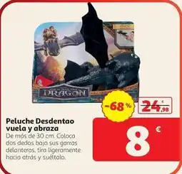 Alcampo Dragon - peluche desdentao vuela y abraza oferta