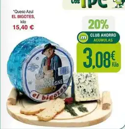 Masymas El bigotes - queso azul oferta