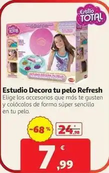 Alcampo Total - estudio decora tu pelo refresh oferta