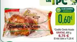 Masymas Codillo cerdo asado oferta