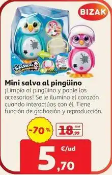 Alcampo Bizak - mini salva al pinguino oferta