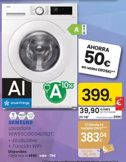Eroski Samsung Lavadora WW90CGC04DTEEC oferta