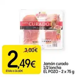 Dialprix El pozo jamón curado oferta