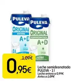 Dialprix Puleva leche semidesnatada oferta