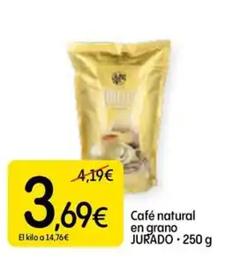 Dialprix Jurado cafe natural en grano oferta