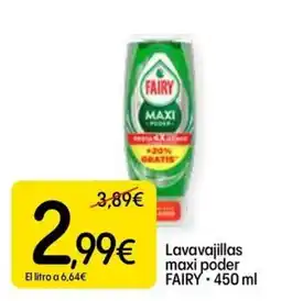 Dialprix Fairy lavavajillas maxi poder oferta